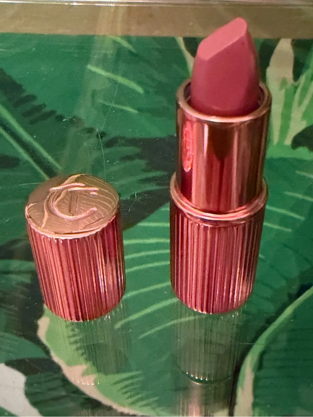 NWT Charlotte Tilbury K.I.S.S.I.N.G Mini Lipstick 90s Pink